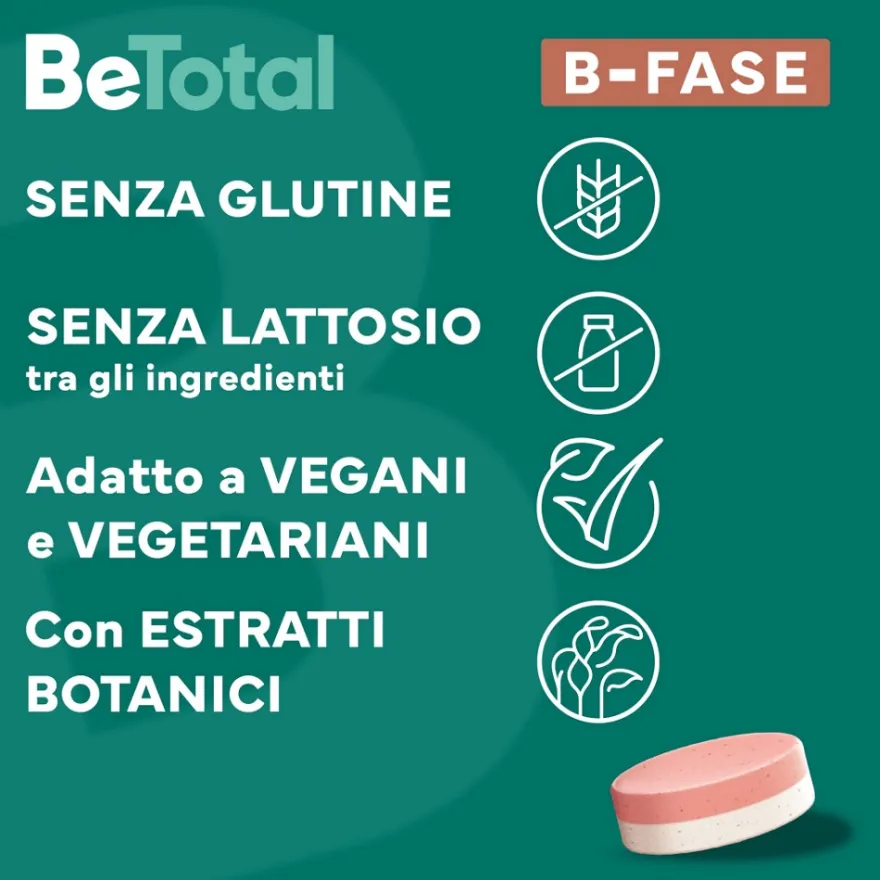 Be-total B-fase Integratore Energia Rapida E Prolungata 20 Compresse