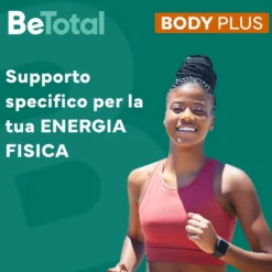 Be-total Body Plus Integratore Alimentare Magnesio E Potassio Vitamina B Per Adulti 2 confezioni da 20 Bustine