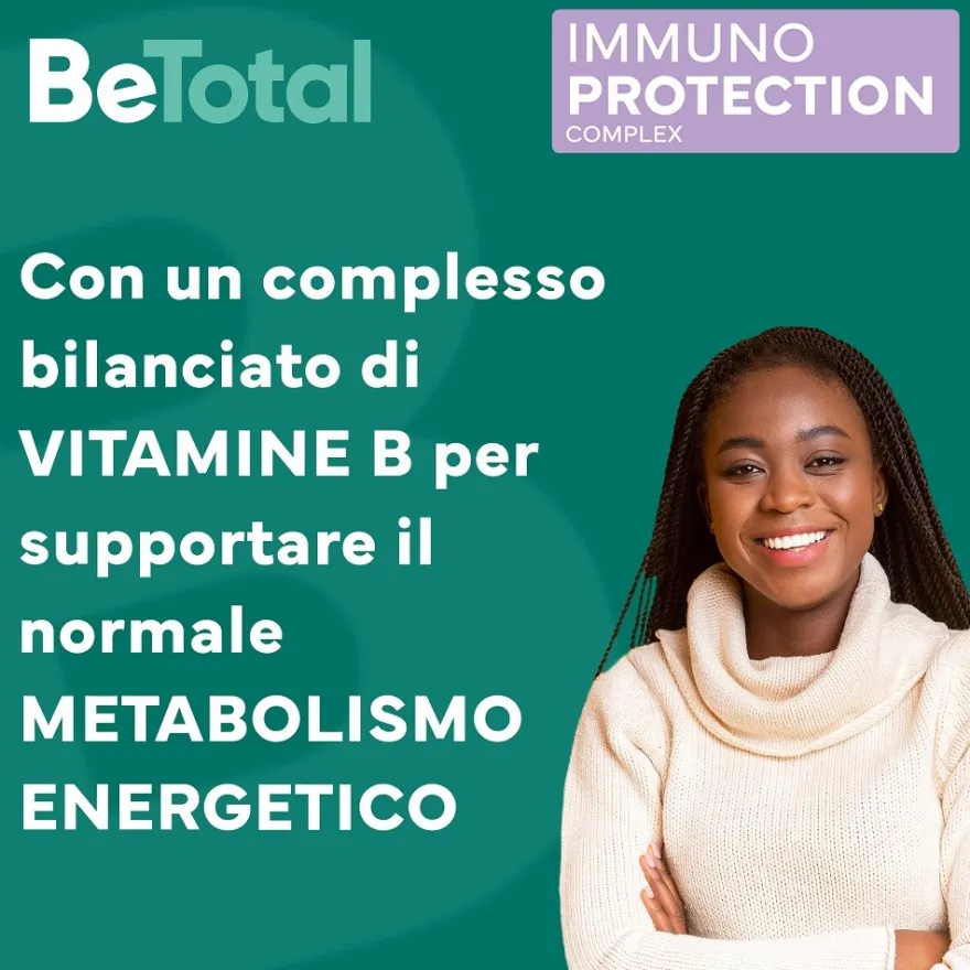 Be-total Immuno Protection Integratore Alimentare Difese Immunitarie Vitamina B Zinco 14 Bustine