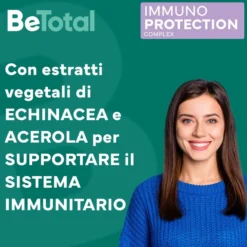 Be-total Immuno Protection Integratore Alimentare Difese Immunitarie Vitamina B Zinco 14 Bustine