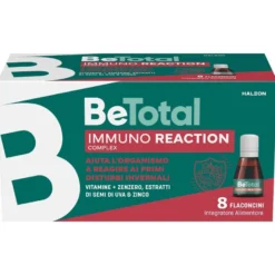 Be-total Immuno Reaction Integratore Difese Immunitarie 8 Flaconcini