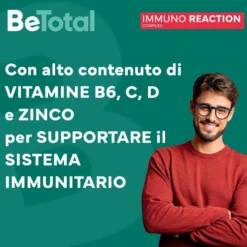 Be-total Immuno Reaction Integratore Difese Immunitarie 8 Flaconcini