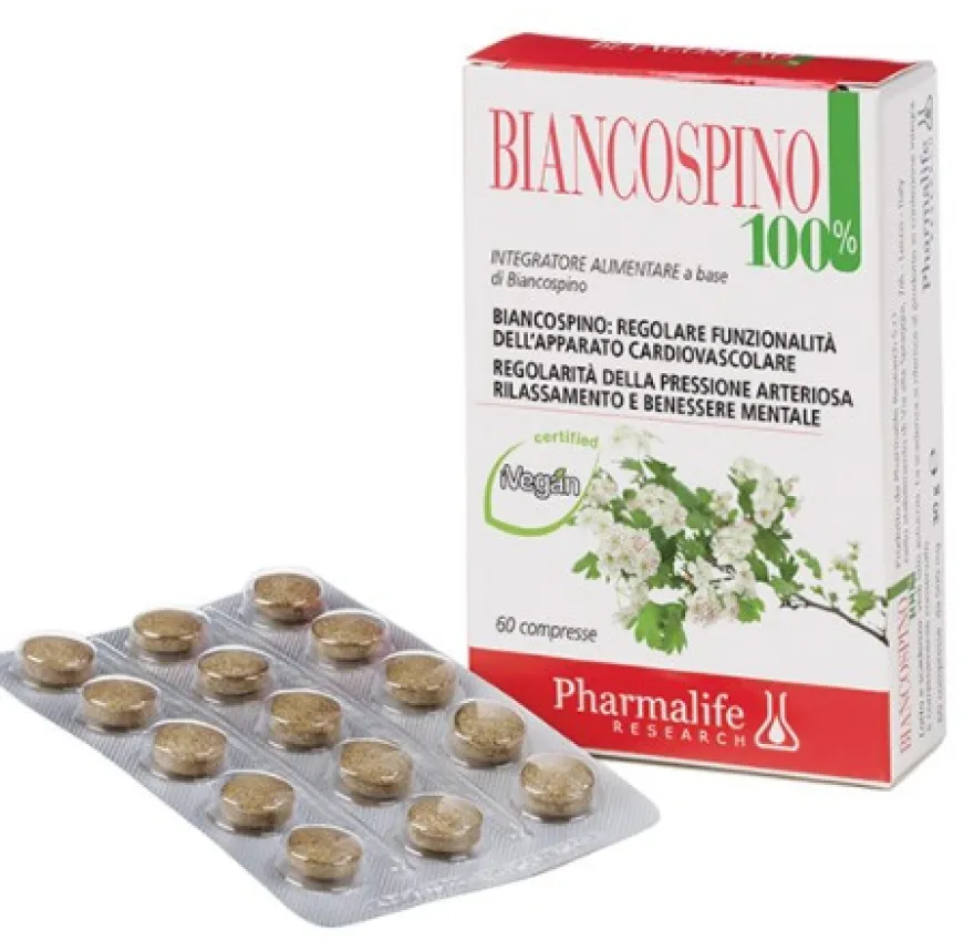 Biancospino 100% 60 Compresse
