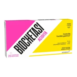 Biochetasi Digestione E Acidità E Bruciore Di Stomaco E Reflusso Gastrico 20 Compresse Masticabili