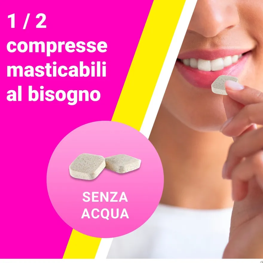 Biochetasi Digestione E Acidità E Bruciore Di Stomaco E Reflusso Gastrico 20 Compresse Masticabili