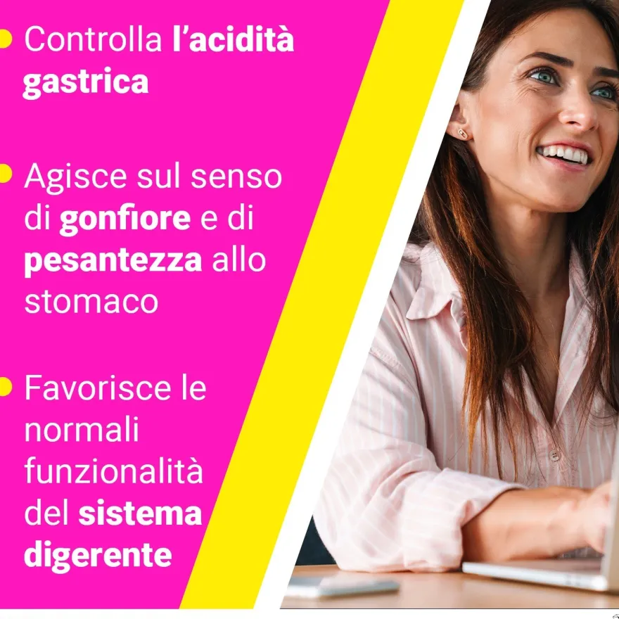 Biochetasi Digestione E Acidità E Bruciore Di Stomaco E Reflusso Gastrico 20 Compresse Masticabili