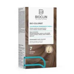 Bioclin Bio-colorist Colorazione Permanente 7 Biondo Kit Capelli 4 Pezzi