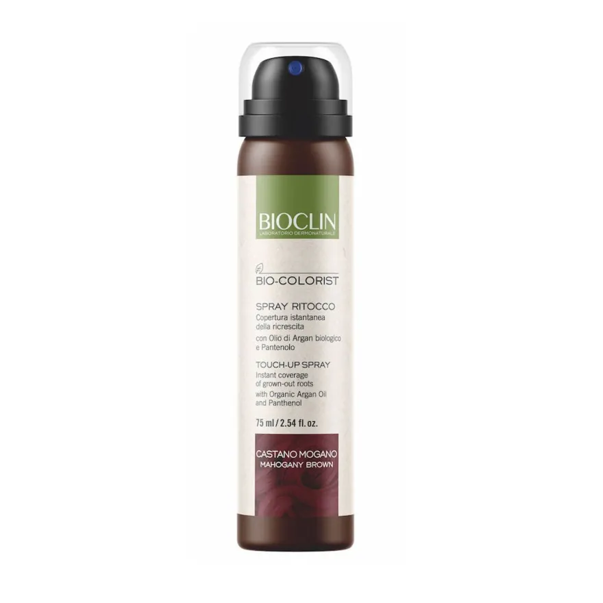 Bioclin Bio-colorist Spray Ritocco Ricrescita Capelli Castano Mogano 75ml