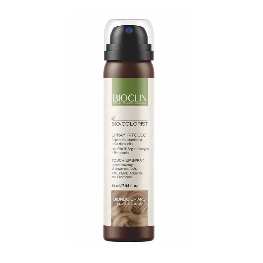 Bioclin Bio-colorist Spray Ritocco Ricrescita Capelli Biondo Chiaro 75ml