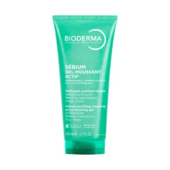 Bioderma Sebium Gel Moussant Actif Gel Detergente Esfoliante Purificante 200ml