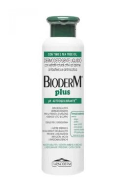 Bioderm Dermodetergente Liquido Timo Tea Tree Oil Plus Antibatterico 1000ml