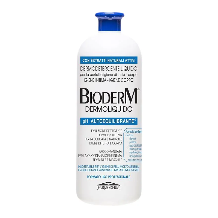 Bioderm Dermoliquido Ph Autoequilibrante Dermodetergente Liquido Igiene Intima 1000ml