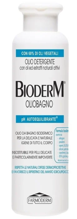 Bioderm Olio Bagno Detergente Dermoprotettivo 250ml