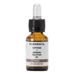 Bioearth Elementa Caffeina + Estratto Di Ginseng 3% Antiage Viso 15ml