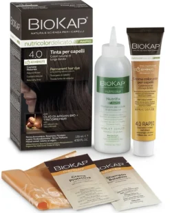 Biokap Nutricolor Delicato Rapid Tinta 4.0 Castano Naturale 135ml