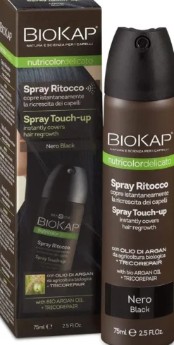 Biokap Nutricolor Delicato Spray Ritocco Nero 75ml