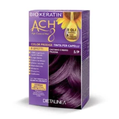 Biokeratin Ach8 Tinta Per Capelli Castano Chiaro Prugna 5p