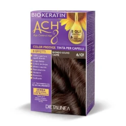 Biokeratin Ach8 Tinta Per Capelli Biondo Scuro Caffè 6cf