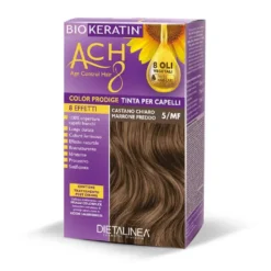 Biokeratin Ach8 Tinta Per Capelli Castano Chiaro Marrone Freddo 5mf