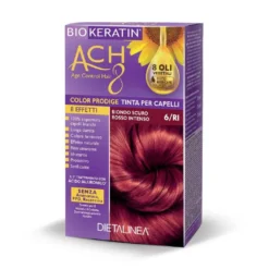 Biokeratin Ach8 Tinta Per Capelli Biondo Scuro Rosso Intenso 6ri