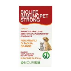 Biolife Immunopet Strong Mangime Benessere Cani E Gatti 60 Capsule