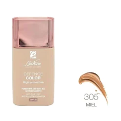 Bionike Defence Color High Protection Fondotinta 305 Miel 30ml