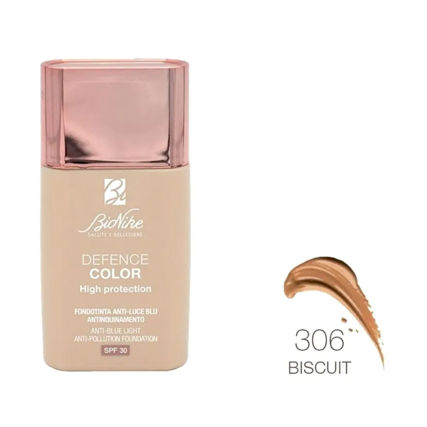 Bionike Defence Color High Protection Fondotinta 306 Biscuit 30ml