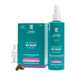 Bionike Defence My Body Drenaleg+ Kit In & Out Integratore Microcircolo 60 Compresse + Spray Defaticante Gambe 150ml