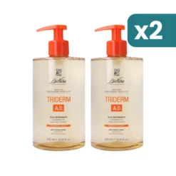 Bionike Triderm Ad Olio Detergente Emolliente E Lenitivo Corpo 2 confezioni da 500ml