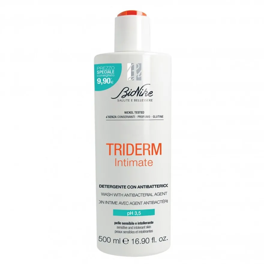Bionike Triderm Intimate Detergente Intimo Con Antibatterico 500ml