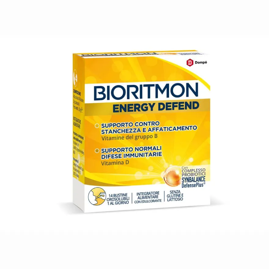 Bioritmon Energy Defend Integratore Multivitaminico 14 Bustine