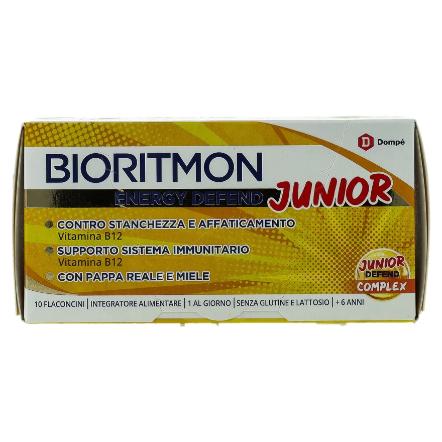 Bioritmon Energy Defend Junior Integratore Energetico 10 Flaconi