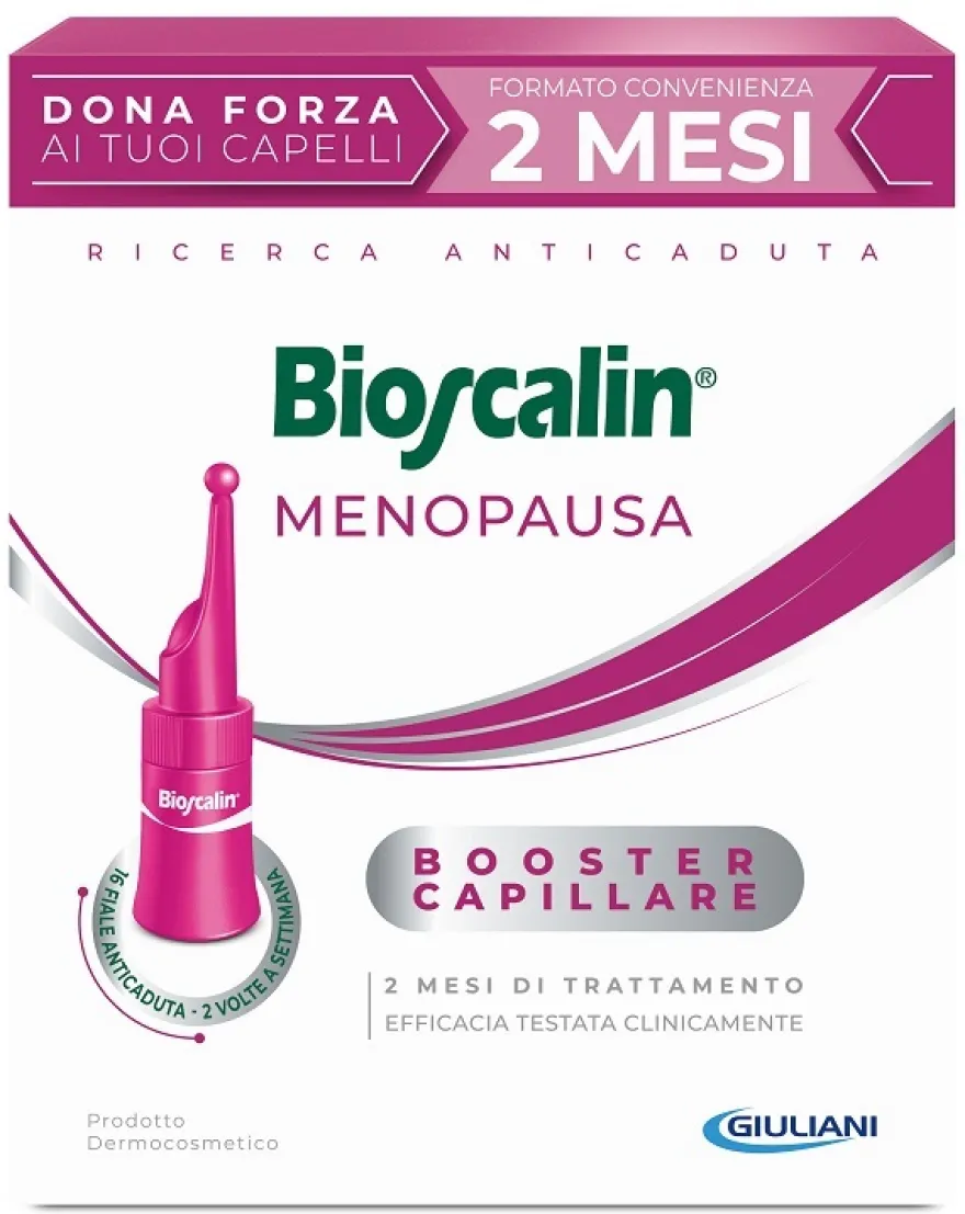 Bioscalin Menopausa Trattamento Anticaduta Capelli 16 Fiale