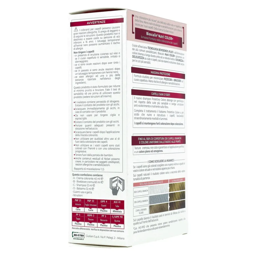 Bioscalin Nutricolor+ Tinta Capelli N.8 Biondo Chiaro