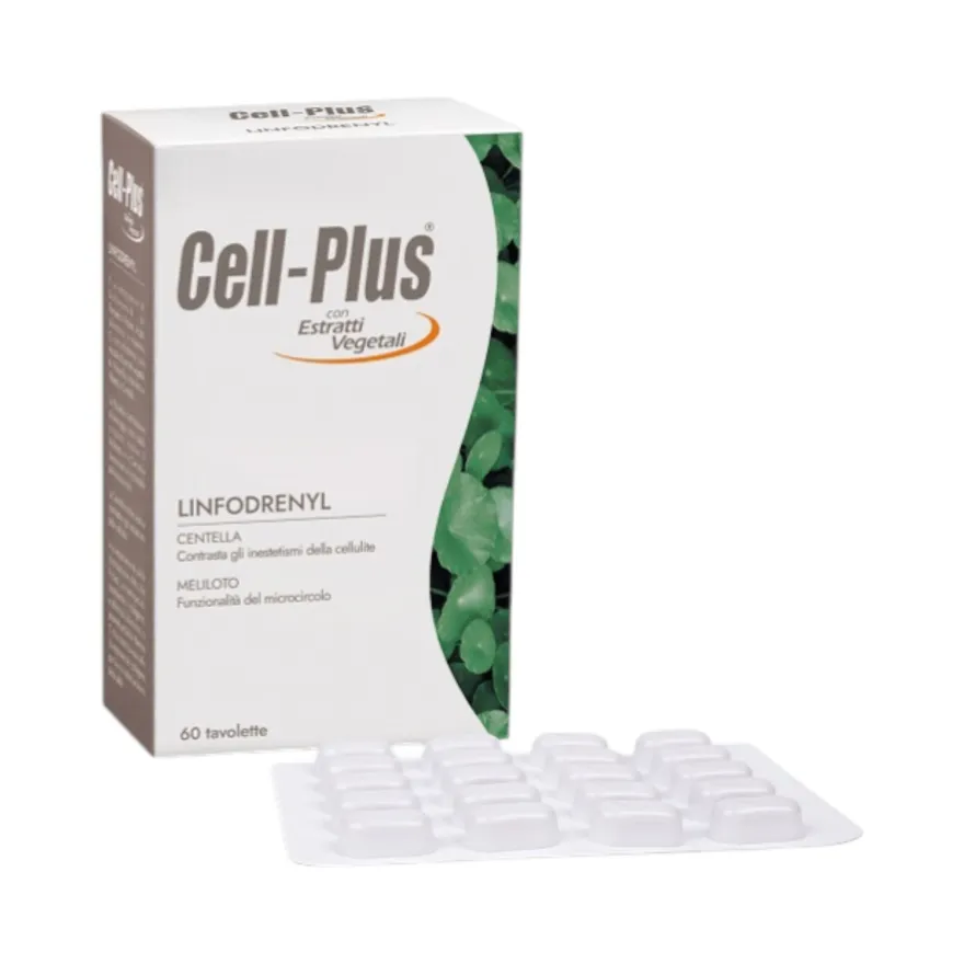 Bios Line Cell Plus Linfodrenyl Integratore Cellulite 60 Tavolette