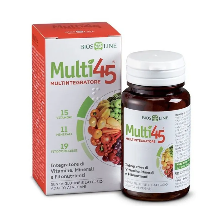 Bios Line Multi 45 Integratore Multivitaminico 50 Compresse