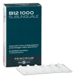 Bios Line Principium B12 1000 Sublinguale Integratore Energetico 60 Compresse