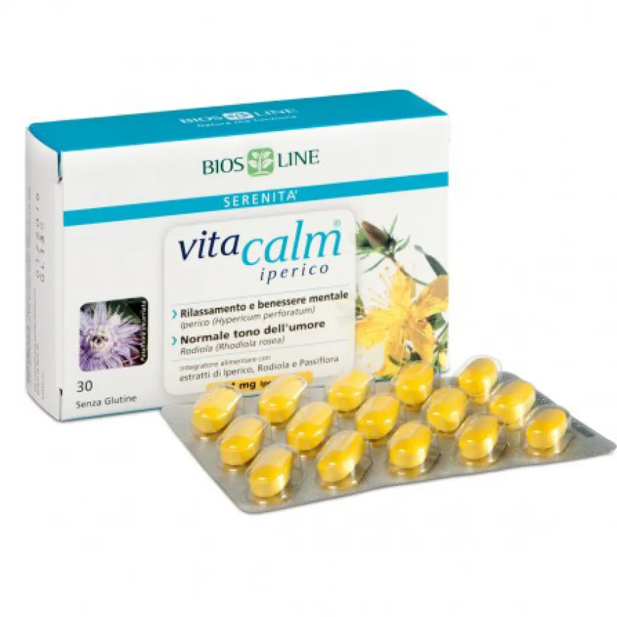 Bios Line Vitacalm Iperico Integratore 30 Compresse