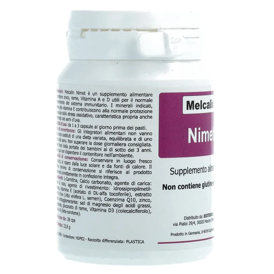 Biotekna Melcalin Nimet 28 Capsule