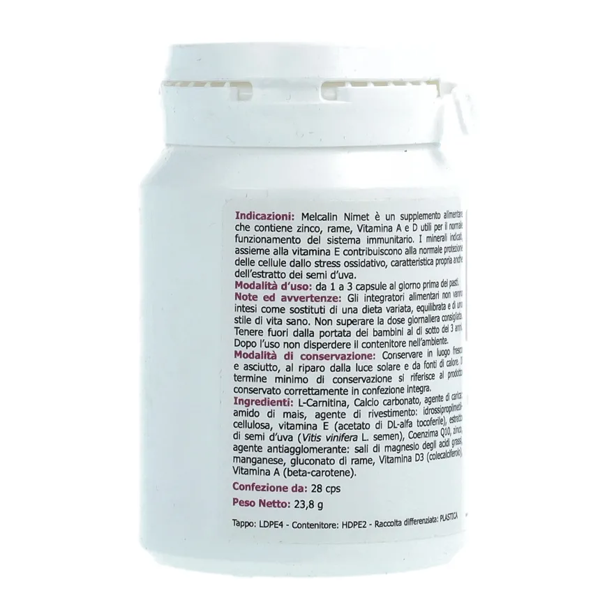 Biotekna Melcalin Nimet 28 Capsule