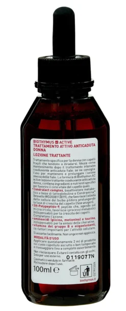 Biothymus Ac Active Trattamento Attivo Lozione Anticaduta Donna 100ml
