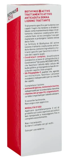 Biothymus Ac Active Trattamento Attivo Lozione Anticaduta Donna 100ml