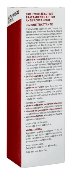 Biothymus Ac Active Trattamento Attivo Lozione Anticaduta Uomo 100ml