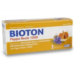 Bioton Pappa Reale 1000 Integratore Difese Immunitarie 14 Flaconcini