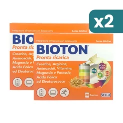 Bioton Pronta Ricarica Integratore Con Creatina 2 confezioni da 20 Bustine