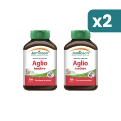 Biovita Jamieson Aglio Inodore 2 confezioni da 100 Softgel