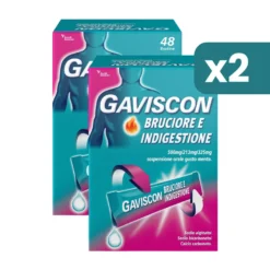 Bipacco 2x48 bustine monodose Gaviscon Bruciore e Indigestione