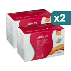 Bipacco 2x21 bustine Vaniglia Amin 21k energia e recupero muscolare