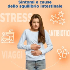 Bipacco 2x30 capsule Lactoflorene Plus fermenti lattici dopo antibiotico