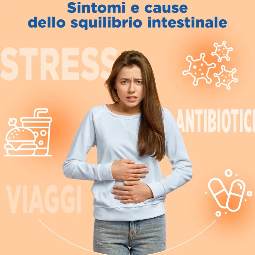 Bipacco 2x30 capsule Lactoflorene Plus fermenti lattici dopo antibiotico